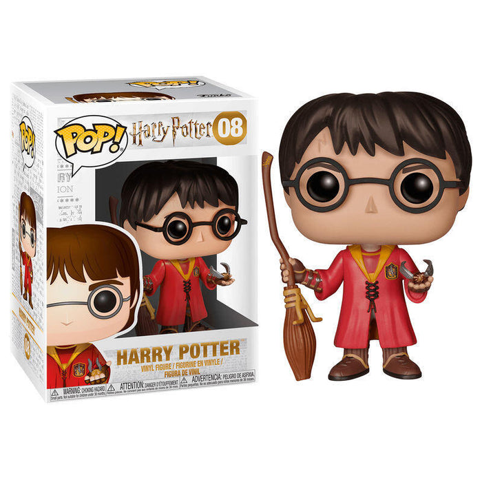 Muñeco Funko Pop Harry Potter 08 Harry Potter Quidditch -  849803059026