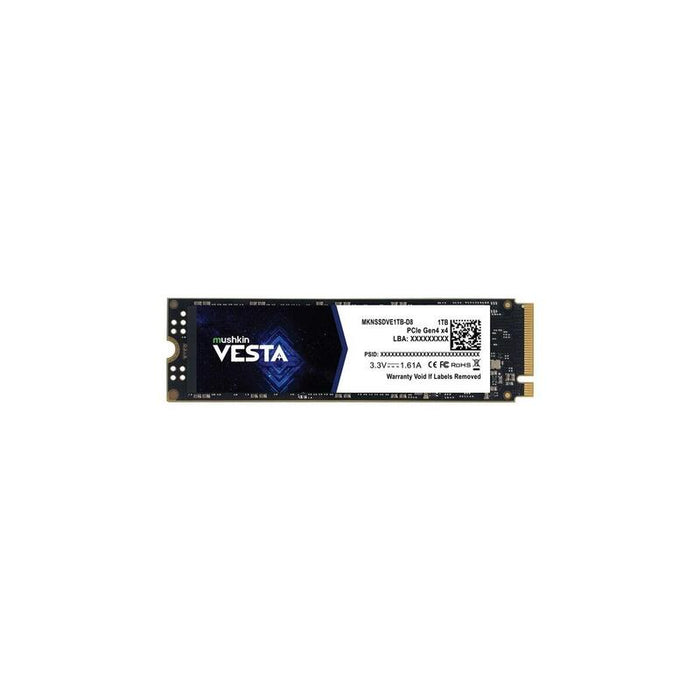Mushkin Vesta 1tb, Ssd Pcie 4.0 X4, Nvme 1.4, M.2 2280 Mknssdve1tb-D8