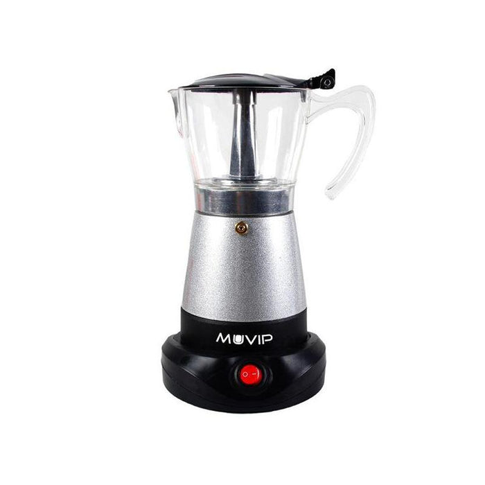 Muvip Cafetera De Goteo - Eléctrica - 480w - Calefactor Integrado - Contenedor Transparente - Capacidad Para 6 Tazas