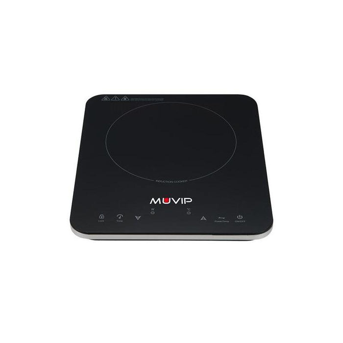 Muvip Cocina De Induccion 2000w - 10 Niveles De Potencia - Temporizador - Control Contra El Sobrecalentamiento -