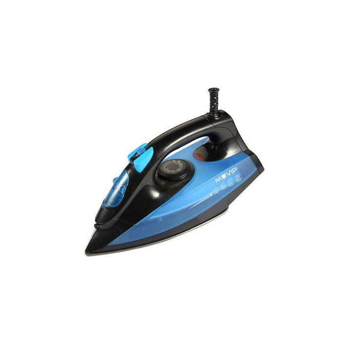 Muvip Plancha De Ropa Con Vapor 1600w - Suela De Ceramica - Deposito De 140ml - Control De Temperatura - Cable 1.8m