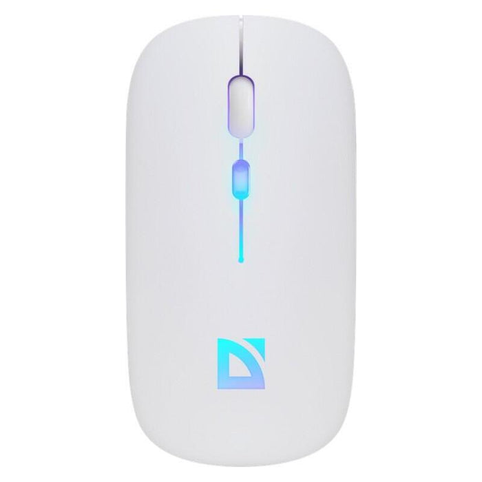 Mysz Bezprzewodowa Silent Click Touch Mm-997 Akumulator 800/1200/1600 Dpi Biala