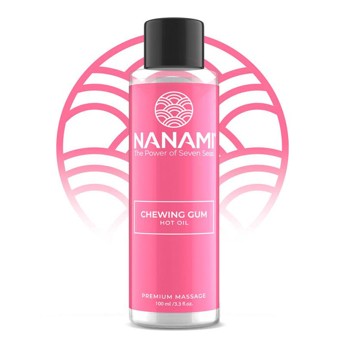 Nanami Aceite De Masaje Efecto Calor Hot Oil Aroma Chicle 100ml