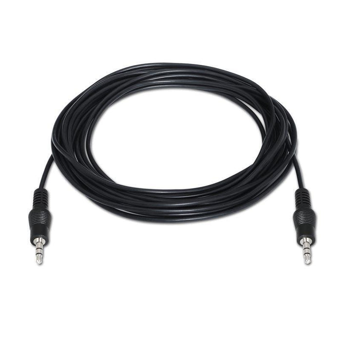 Nanocable Cable Audio Estereo Jack 3.5mm Macho A Jack 3.5mm Macho 5m - Negro