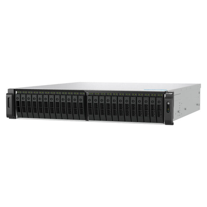 Qnap Ts-H3077afu-R5 Servidor Nas 30 Compartimentos Montaje En Bastidor Sata 6gb/S Raid Raid 0 1 5 6 10 50 Jbod 60 Ram 32gb 2.5 Gigabit Ethernet / 10 Gigabit Ethernet Iscsi Soporta 2u