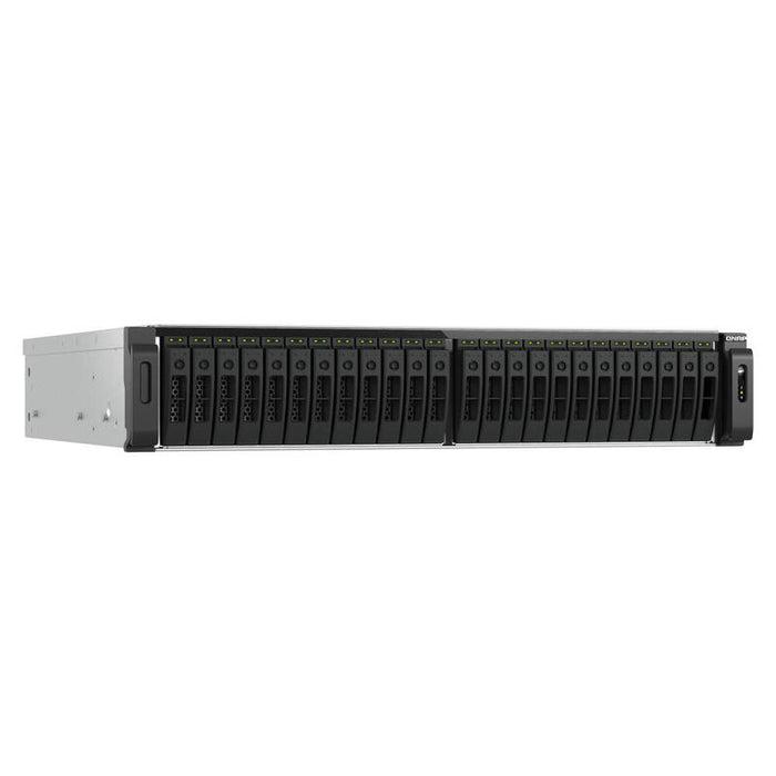 Qnap Ts-H3077afu-R5 Servidor Nas 30 Compartimentos Montaje En Bastidor Sata 6gb/S Raid Raid 0 1 5 6 10 50 Jbod 60 Ram 32gb 2.5 Gigabit Ethernet / 10 Gigabit Ethernet Iscsi Soporta 2u