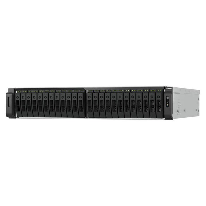 Qnap Ts-H3077afu-R5 Servidor Nas 30 Compartimentos Montaje En Bastidor Sata 6gb/S Raid Raid 0 1 5 6 10 50 Jbod 60 Ram 32gb 2.5 Gigabit Ethernet / 10 Gigabit Ethernet Iscsi Soporta 2u