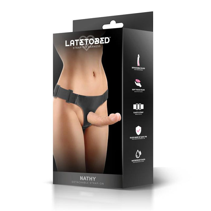 Nathy Arnés Con Dildo Desmontable