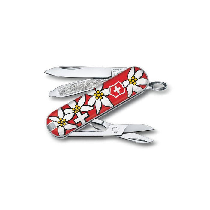 Navaja Multiusos Victorinox Classic Sd  Rojo, Blanco