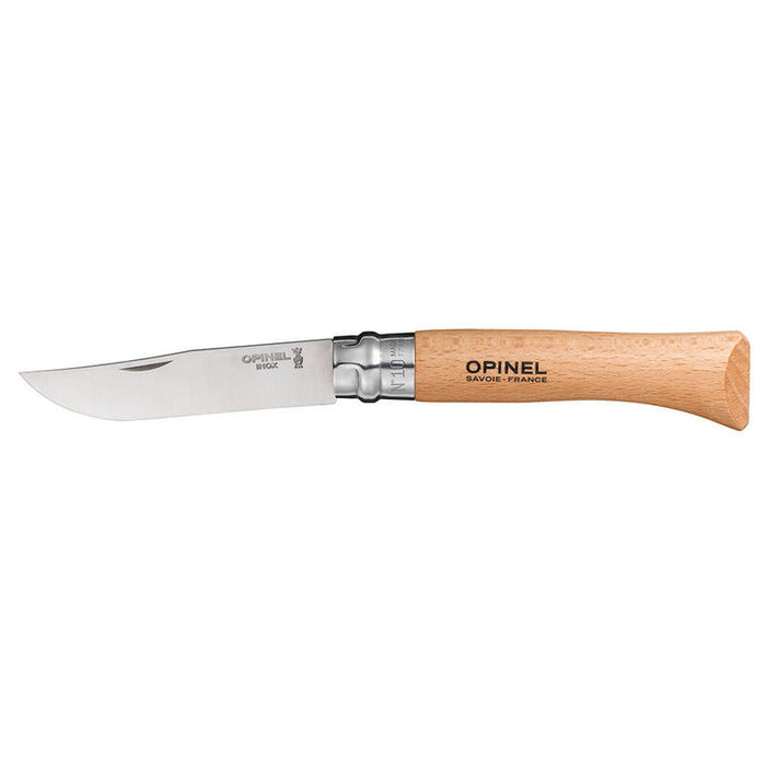 Navaja Nº10, Hoja De 10cm De Acero Inoxidable. Opinel