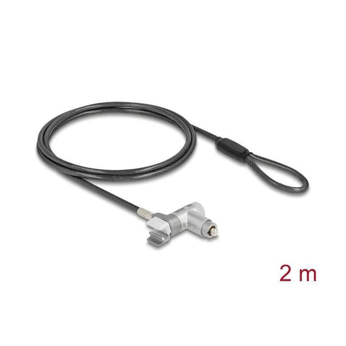 Navilock Laptop Schloss Para Macbook Pro 2021 - 2024 (14/16) 2 M Negro