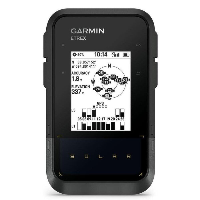 Nawigacja Turystyczna Garmin Etrex Se Gps Solar Czarny/Szary + Czujnik Garmin Hrm Dual