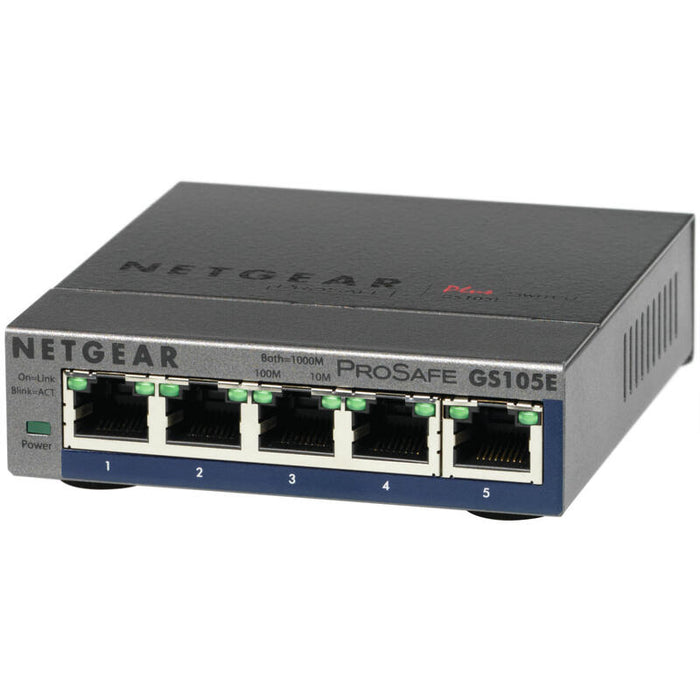 Netgear Gs105e-200pes Switch 5xgb