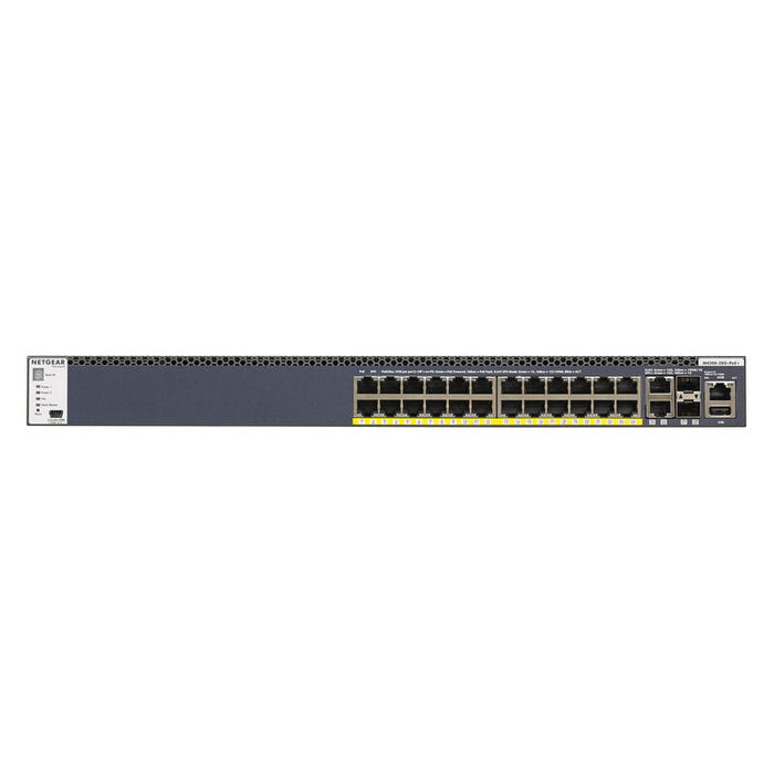 Netgear M4300-28g-Poe+ Gestionado L3 Gigabit Ethernet (10/100/1000) Negro 1u Energía Sobre Ethernet (Poe)