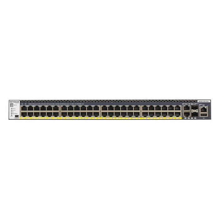 Netgear M4300-52g-Poe+ 550w Psu Gestionado L2/L3/L4 Gigabit Ethernet (10/100/1000) Negro 1u Energía Sobre Ethernet (Poe)