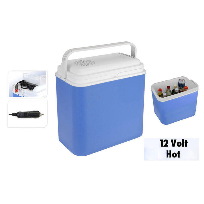Nevera De Camping 24l. 12v Dc Adaptador Coche 39x24x39cm Atlantic