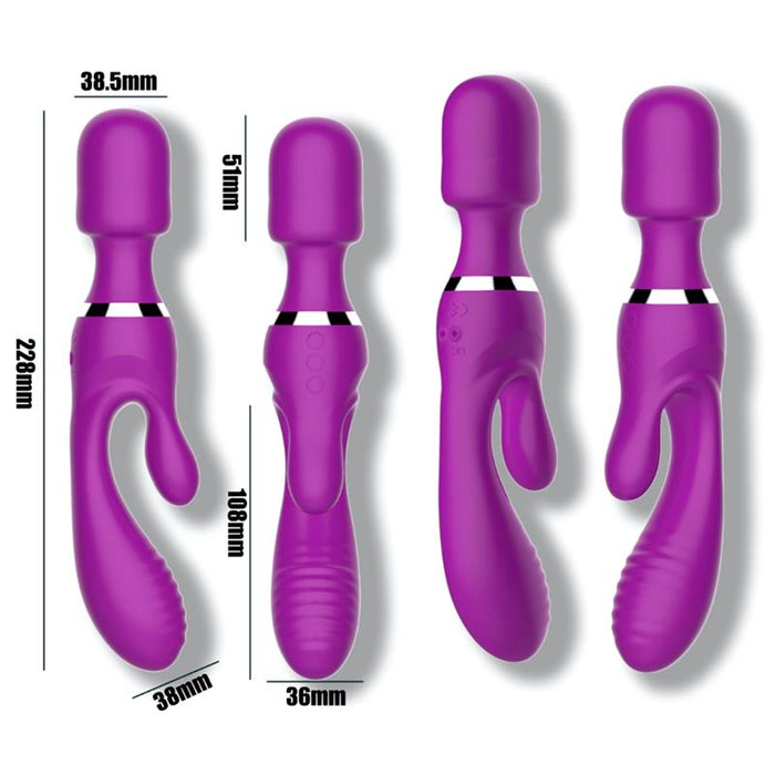 No. Fifteen Vibrador Y Masajeador 3 Motores Independientes