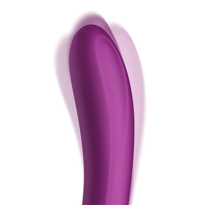 No. One Vibrador Con Rueda Estimuladora Usb Silicona
