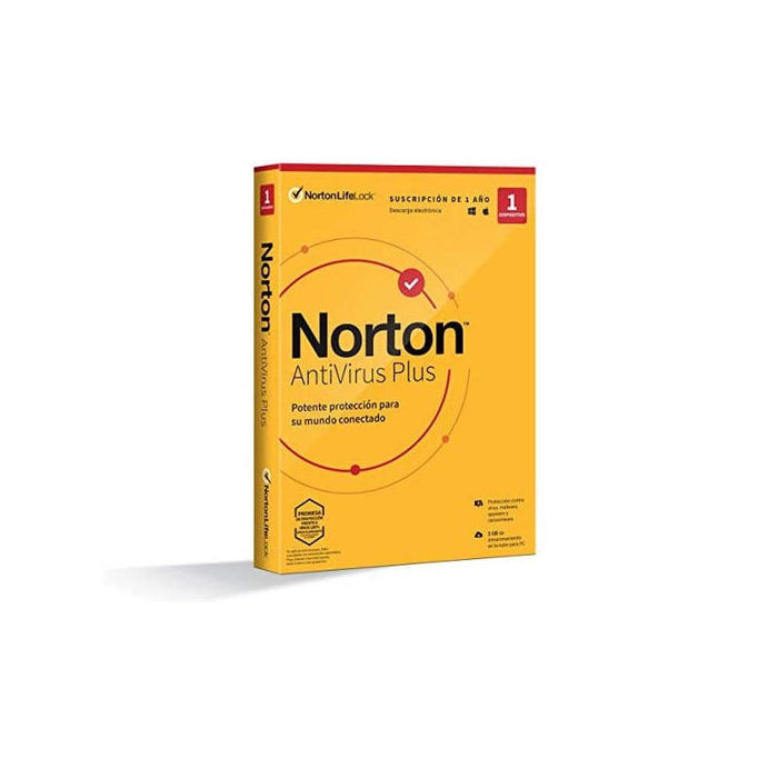 Norton Antivirus Plus 2gb Portugues 1 User 1 Device 12mo Box