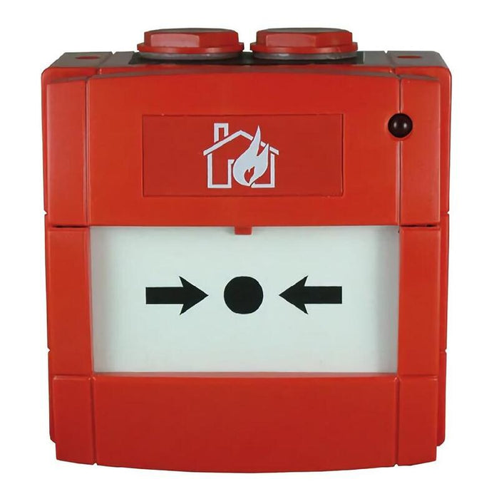 Notifier W3a-R000sg-Stck-01 Pulsador De Alarma Convencional Estanco. Contacto Na O Nc. Ip67. Color Rojo. No Incluye Tapa Ps200