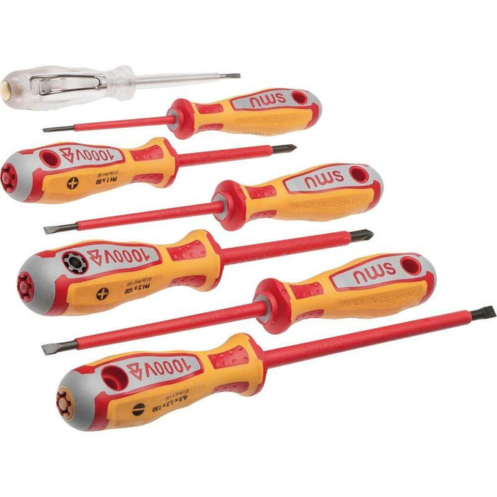 Nws Set Of Screwdrivers  Vde 8 Pcs.