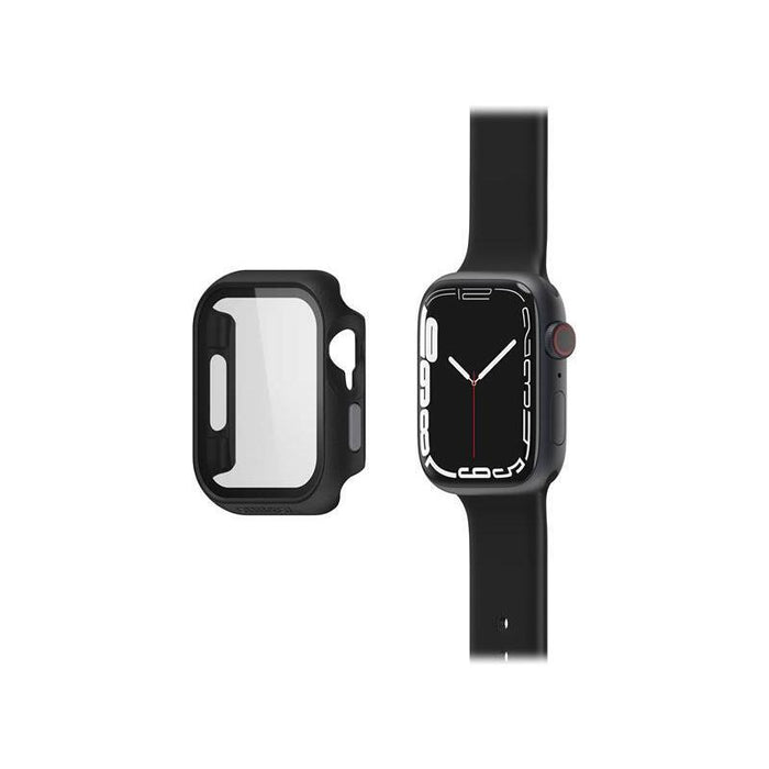 Ob Watch Bumper + Built-In Scr Accs Protector Apple Watch 7 45mm Blk