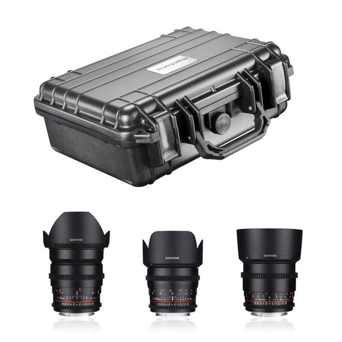 Objetivos Samyang Video Dslr Basic Set Sony E