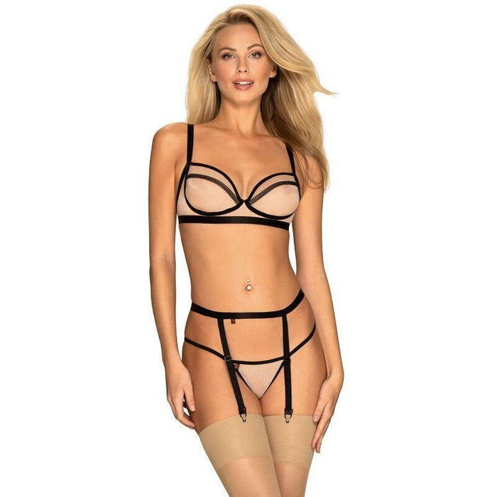 Obsessive - Nudelia Set Tres Piezas L/Xl