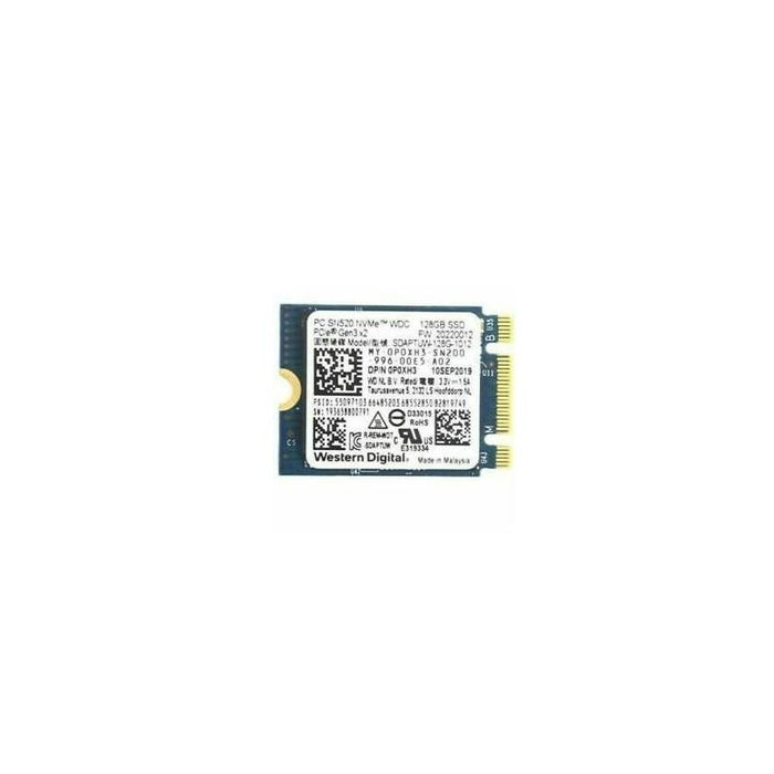 Ocasion Disco Ssd M.2 128gb Wd Sn520 Nvme Pcie 3.0 Nvme Procedente De Ampliacion De Portatiles Nuevos