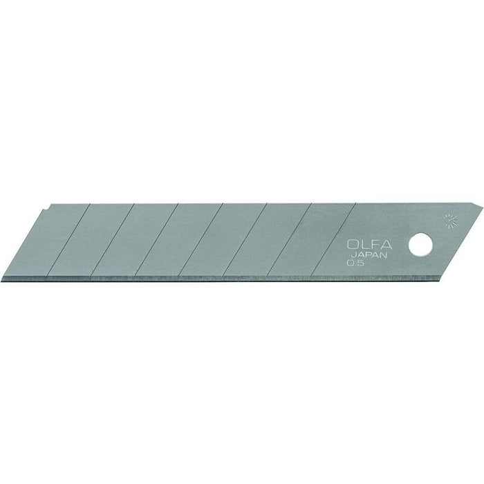 Olfa Pack De 10 Cuchillas De Respuesto Para Cuters Olfa - 8 Segmentos - Ancho 18mm