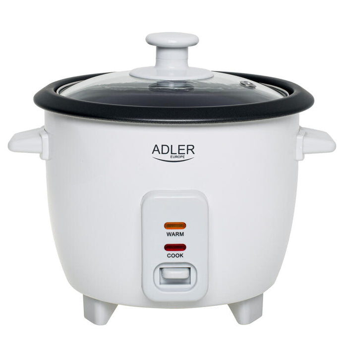 Olla Arrocera  Adler Ad 6418 Rice Cooker, 0.6l, White