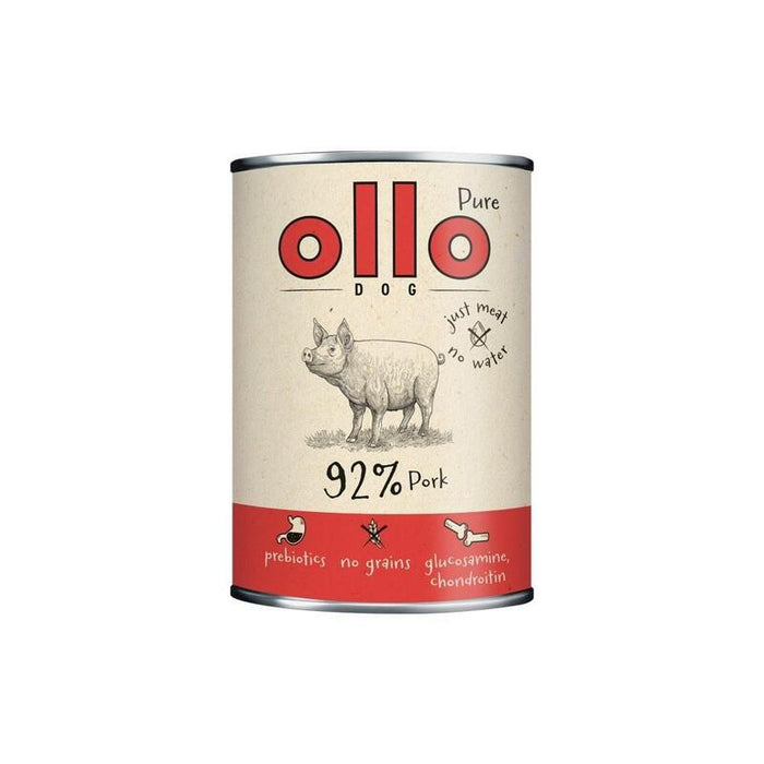 Ollo Pure Pork - Comida Húmeda Para Perros - 850g