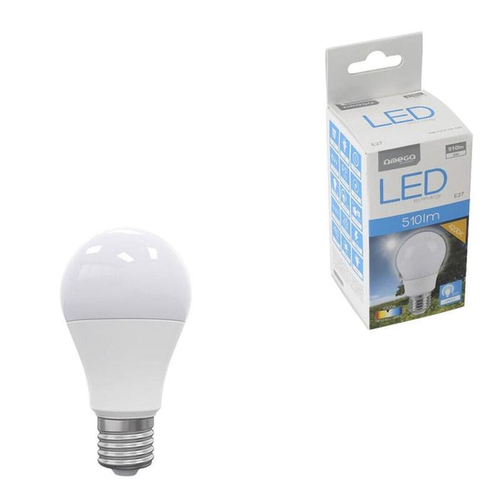 Omega Bombilla Led Angulo 300 Grados 4200k E27 6w 510lm