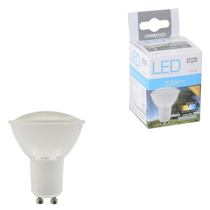 Omega Foco Led 5w Gu10 4200k 300lm