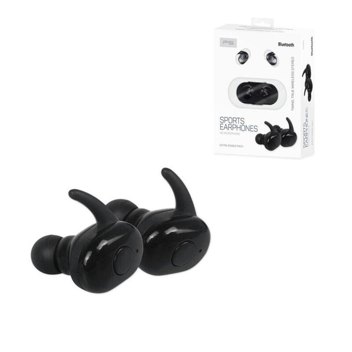 Omega Freestyle Auriculares Bluetooth 5.0 + Estuche Carga Cvc 6.0 Anc Negro