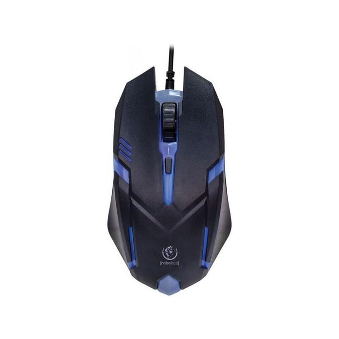 Optical Mouse For Gamers Rebeltec Neon 1,8m Cabl