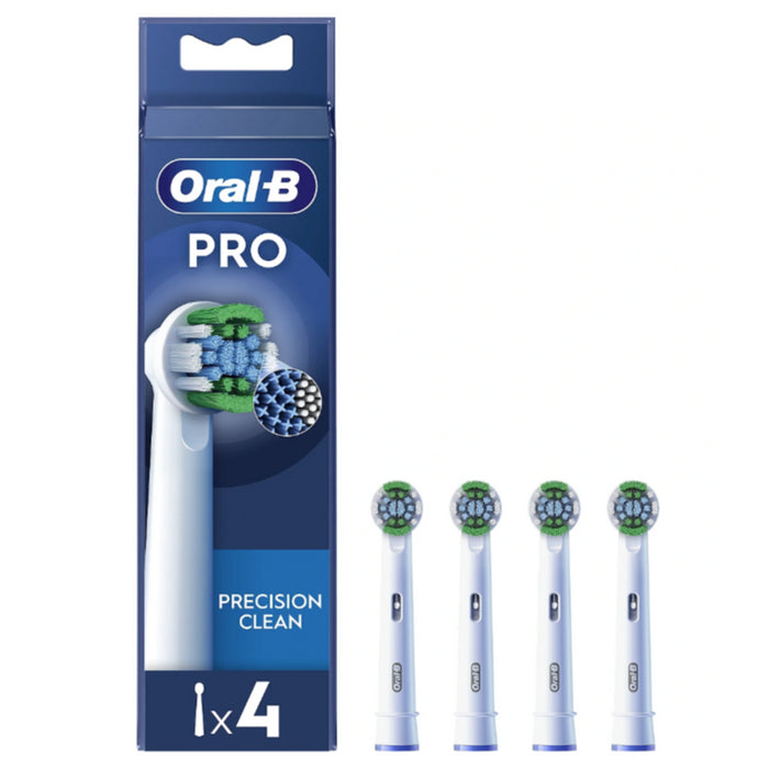 Oral-B Eb20rx-4 Precision Clean Brush Set, 4 Pcs, White
