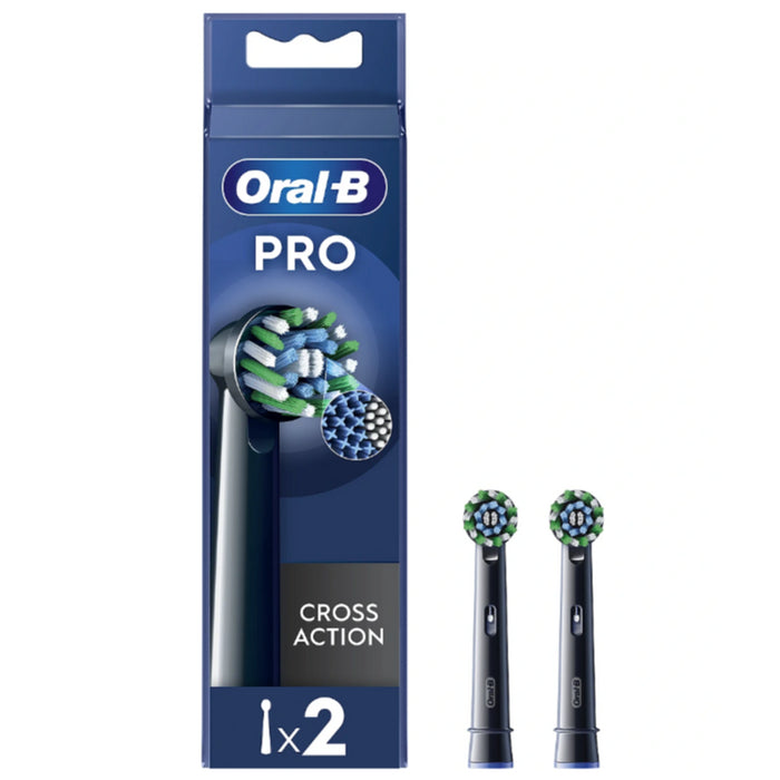 Oral-B Eb50brb Crossaction Negro 2 Szt.