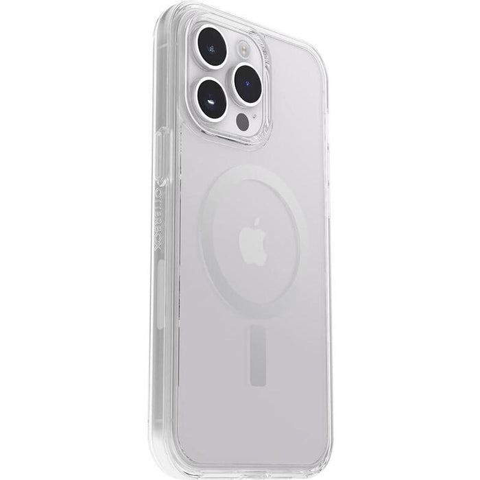 Otterbox Symmetry Series+ Carcasa Trasera Para Teléfono Móvil Con Magsafe Compatibilidad Con Magsafe Policarbonato Goma Sintética 50 % De Plástico Reciclado Transparente Diseño Estilizado Para Apple Iphone 14 Pro Max