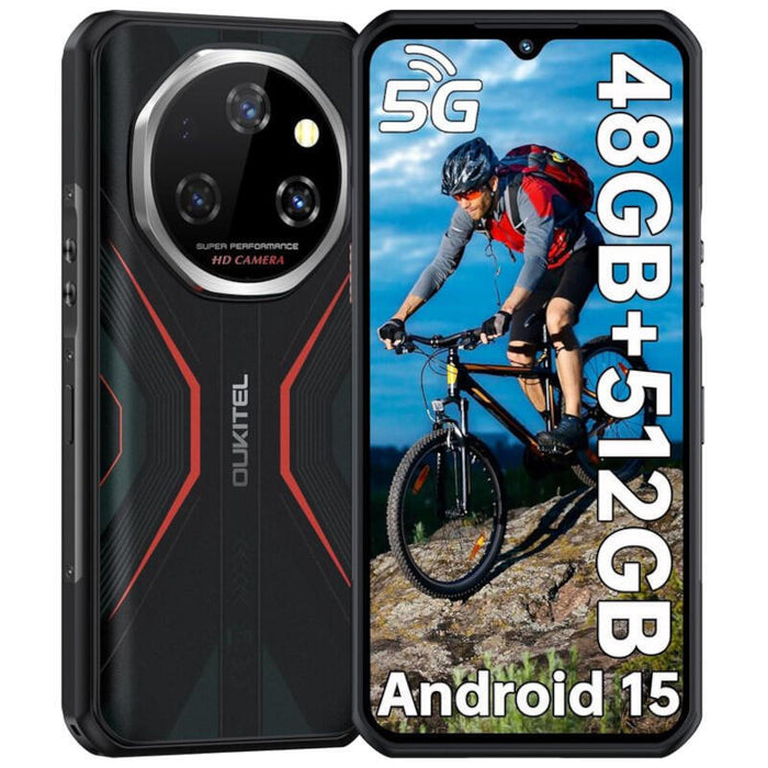 Oukitel Wp55 Pro 5g 16gb/512gb Rojo Rugged