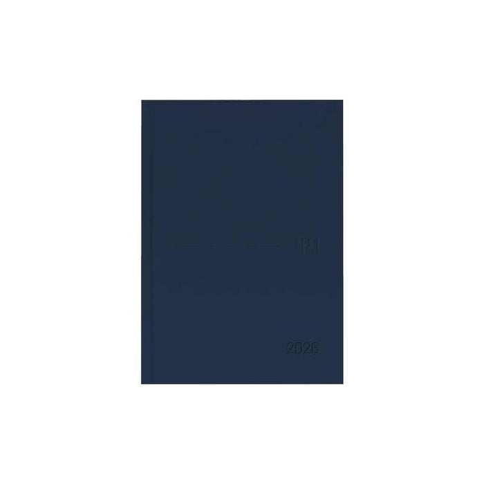Oxford Agenda Anual Minimal Cosida A5 320h Dp Azul 2026