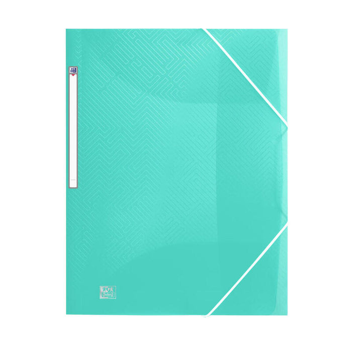 Oxford Carpeta De Gomas Urban Pp Traslúcido A3 C/ Solapas Colores Surtidos -10u-