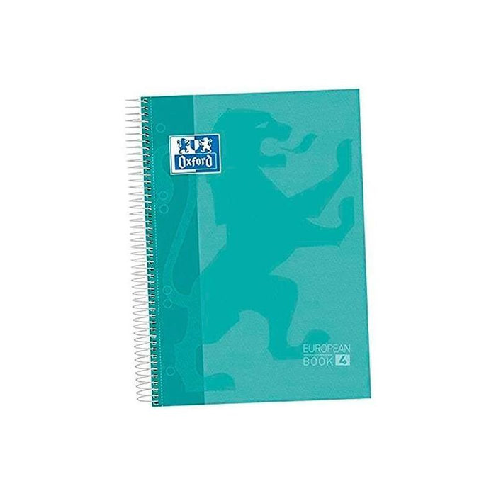 Oxford Cuaderno Ebook 5 Classic Espiral Microperforado A4+ 120h 5x5mm T/Extradura Ice Mint