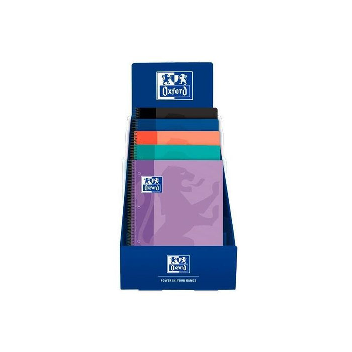 Oxford Cuaderno Europeanbook 1 School Classic  80h A4+ 5x5 Tapa Plástico C/Surtidos Exp. 25 Ud