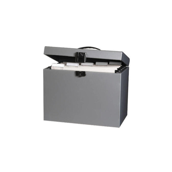 Oxford Maletín Archivador Class´N Go Classic Metálico Para Carpetas Colgantes A4 Gris