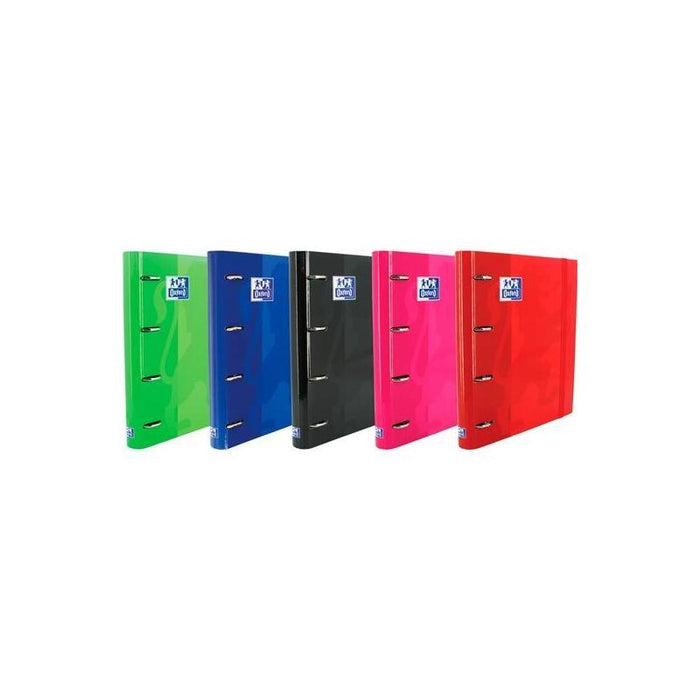 Oxford Pack Europeanbinder Classic Te A4+ 5x5 + Rec 80h + Separadores 5p Cartón C/Surtidos