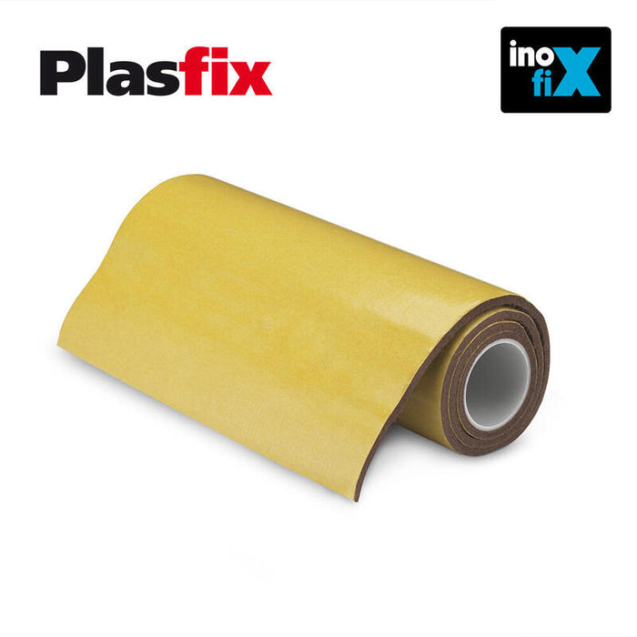 Pack 1 Fieltro Marron Sintetico Adhesivo 200x500mm Plasfix Inofix