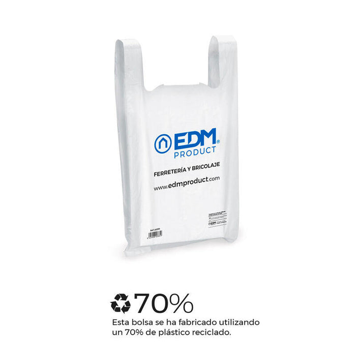 Pack 120 Bolsas Medida Plegada 35 X 44 Cm 70% Plástico Reciclado
