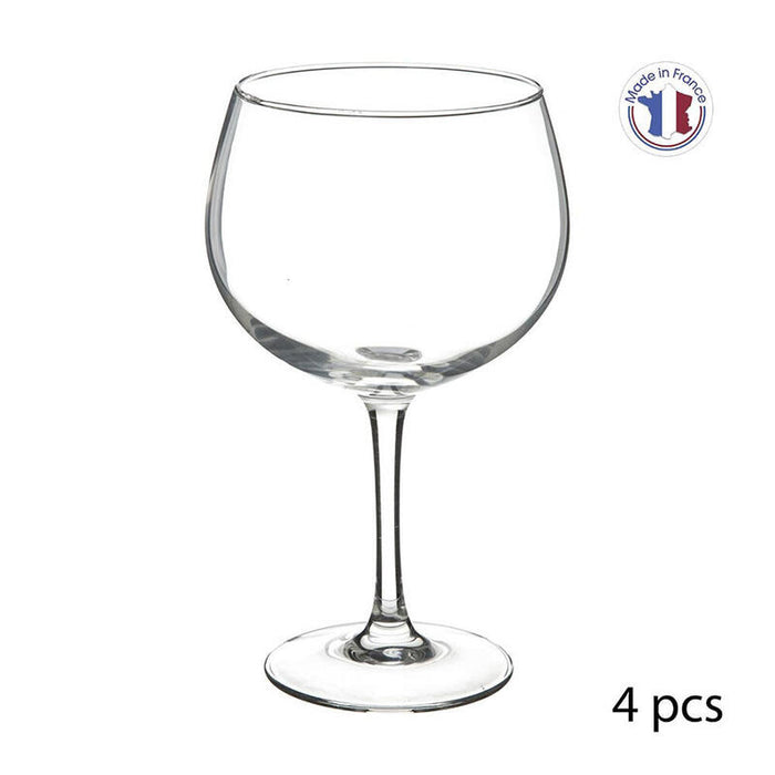 Pack 4 Unid. Copa De Ginebra De Cristal 70cl
