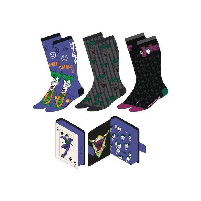Pack Calcetines 3 Piezas Batman Joker